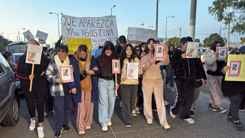 Allanaron el domicilio del único sospechoso por la desaparición de Agostina Vega