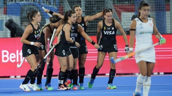 Las Leonas golearon a España y se metieron en semis del Mundial de Hockey